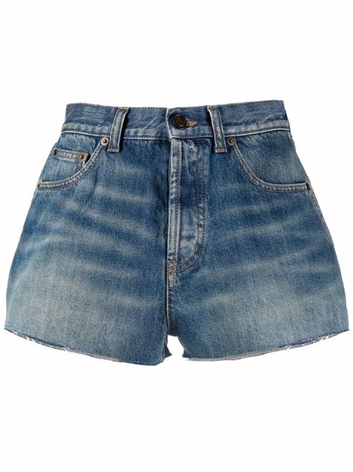 Shorts made of denim SAINT LAURENT | 652530Y30AC4138